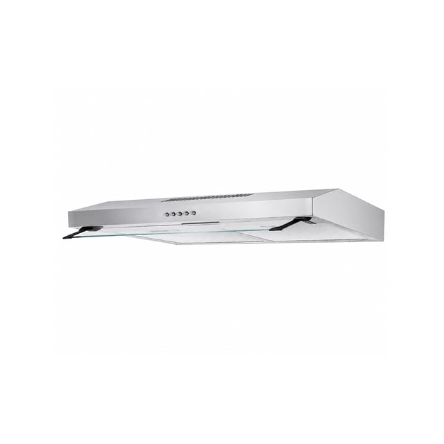 Campana Extractora Maxims Pared 80cm Acero Inox Doble Turbina 3 Velocidades LED Filtro Grasa 110V