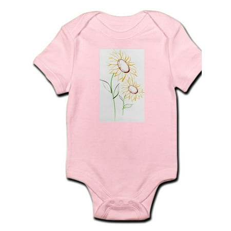 

CafePress - Sunflowers813 Infant Creeper - Baby Light Bodysuit