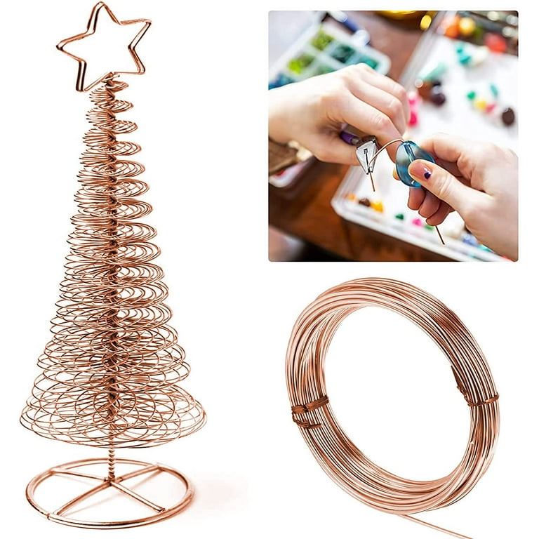 Round Copper Wire Jewelry Making Wire For Diy Jewelry Making - Temu