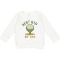 thumbnail image 2 of Inktastic Best Kid by Par Golf Ball Motif Toddler Sweatshirt, 2 of 4