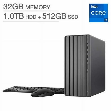 HP ENVY Desktop, 14th Gen Intel Core i7-14700, 32GB, 512GB SSD