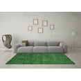 thumbnail image 3 of Ahgly Company Indoor Round Oriental Emerald Green Industrial Area Rugs, 4' Round, 3 of 4