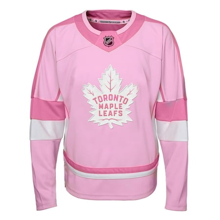 OuterStuff Preschool Toronto Maple Leafs Girls Pink Fashion Jersey