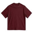 thumbnail image 4 of T-Shirt pour Homme à Manches Courtes, Col Rond, T-Shirt Léger Rouge Brique, Tee-Shirts, Chemises pour Hommes, Décontracté, 4 of 4