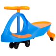 thumbnail image 1 of Wiggle Car Ride on Toy - Easy-to-Use Kid Car for Ages 3 Years and Up with No Batteries, Gears, or Pedals by Lil Rider (Blue/Orange), Large,Yellow / Black, 1 of 5