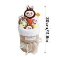 thumbnail image 3 of Ropa Labubu Labubu Pop Mart Originales Plush Bouquet Doll, Hand-made Cartoon Plush Bouquet, Artificial Flowers & Plush Toys Birthday Wedding Graduation Valentine's Day Christmas Bouquet B, 3 of 3
