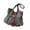 Black, variant on Stylish Geometric Print Oversized Shopper Bag Spacious Unisex Carryall Laptop Compartment for Commuting