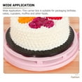 thumbnail image 3 of unbranded Caja Para Pastel Rosa Con Y Asa Portátil Para Almacenar Y Transportar Postres, 3 of 8