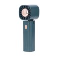 thumbnail image 3 of Ventilador de mano con diseño colgante tipo C, ventilador USB de refrigeración portátil recargable para interiores y exteriores, 5V, 1A, verde, 3 of 5