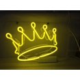 thumbnail image 4 of Neon Signs Crown Real Glass Beer Bar Pub Home Room Windows Garage Wedding Party Decoration Handmade Visual Artwork, 4 of 4