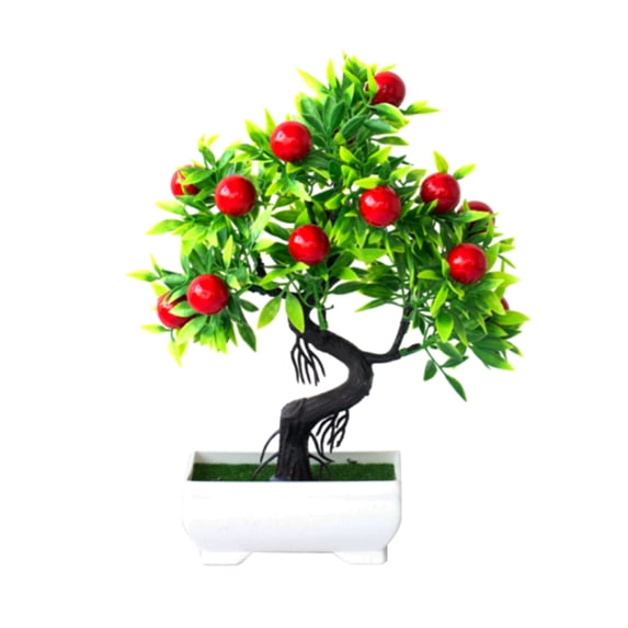 CreativeArrowy Fruit Pot Fake Potted Fruits Simulated Bonsai Artificial Plants Strawberry Home Decoration Simulation Foam Ornaments