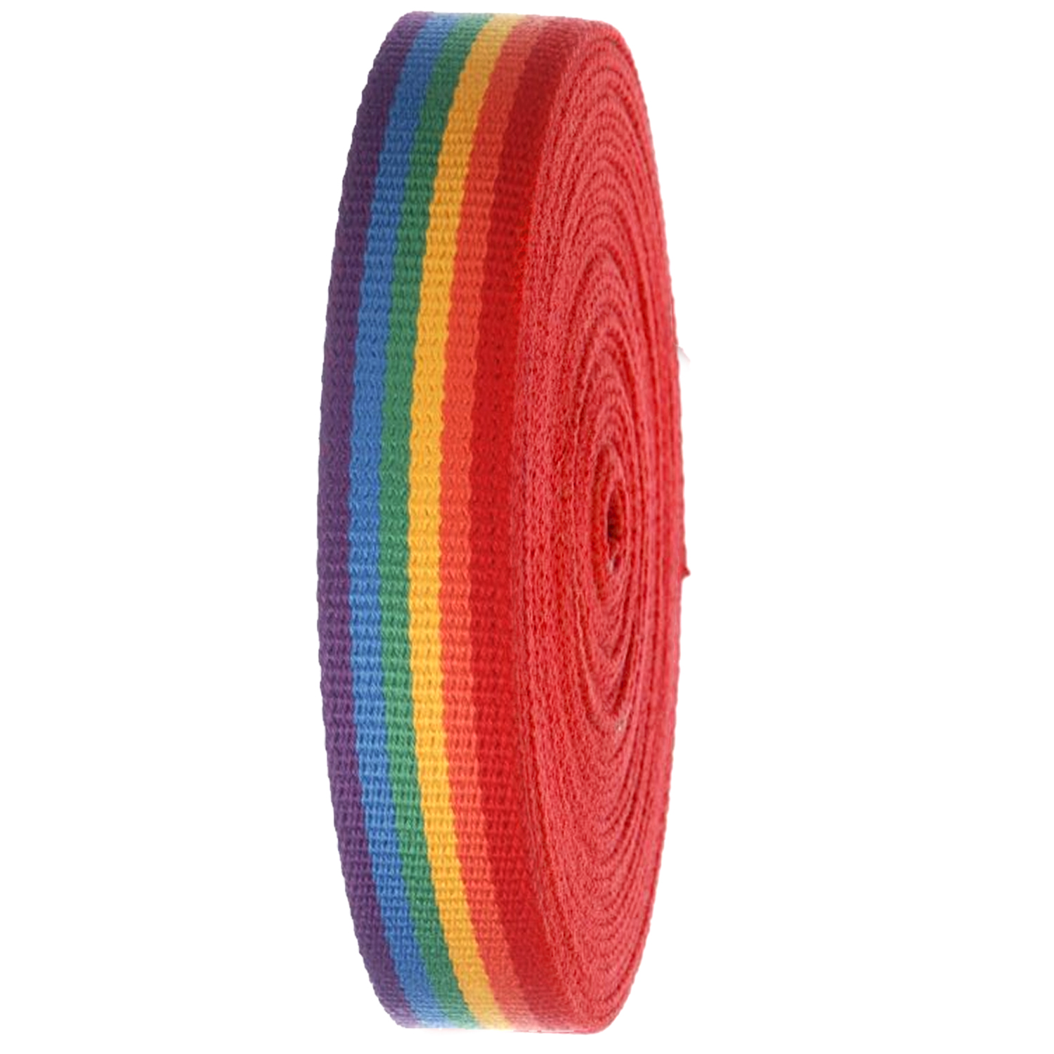 rainbow nylon webbing