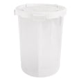 thumbnail image 2 of Recipiente transparente para alimentos, utensilio de cocina, recipiente hermético para almacenar alimentos, recipiente para cereales Blanco 3600ml, 2 of 7