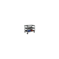 Global Industrial Steel Stock Cart w/3 Shelves 800 lb. Capacity 36""L x 24""W x