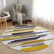 thumbnail image 4 of Alfombrilla redonda para silla, alfombrilla redonda antideslizante, alfombrilla para sentarse, alfombra lavable, durabilidad mejorada, 4 of 8