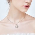 thumbnail image 3 of Coachuhhar Dog Necklace for Women 925 Sterling Silver Heart Dog Necklace Cute Animal Necklace Pendant Dog Jewelry Gift for Dog Lover, 3 of 8