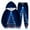 Blue, variant on Mercatoo Boys Girls Christmas Pants Sets Sweatsuit 2 Piece Hoodie and Sweatpants Print Thicken Fall Winter 1racksuit Pants Sets