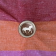 thumbnail image 3 of Horse Silhouette Cowboy Western Metal Craft Sewing Novelty Buttons - Set of 4, 3 of 5