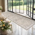 thumbnail image 6 of Hallway Washable Runner Rug - 3x10 Kitchen Rugs Entryway Vintage Soft Floor Mat Non Slip Indoor Farmhouse Carpet For Bathroom Living Room Bedroom (3 X 10  Beige), 6 of 6