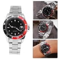 thumbnail image 3 of Reloj con correa de acero inoxidable, Winner Reloj mecánico automático para hombre Reloj mecánico automático Claridad notable, 3 of 11
