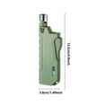thumbnail image 3 of YHAICO Lighters Pack Lighter Fluid Refill Retractable Pull Rod Lighter Outdoor Camping Igniter Visual Window Inflatable Windproof Lighter, 3 of 6