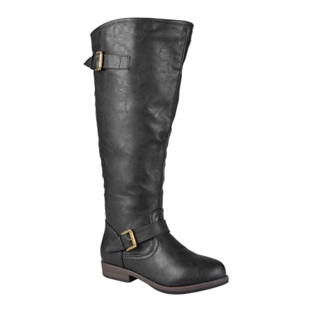 

Women s Journee Collection Spokane Wide Calf Black 10 M