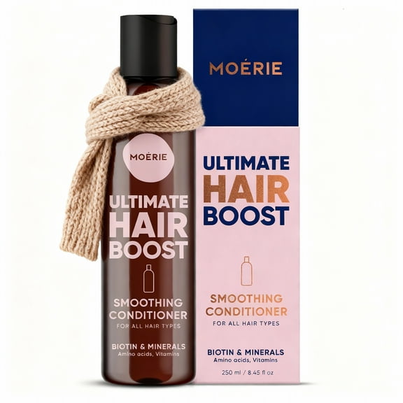 Moerie Mineral Conditioner – For Longer, Thicker, Fuller Hair - Vegan Hair Products – Paraben Free Hair Products – All Hair Types – Reverse Hair Loss &ndash