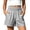 Black Shorts Women, variant on Pxxlle Striped Shorts for Women Trendy High Waisted Pajama Shorts with Pockets Loose Wide Leg Beach Vacation Shorts Black L