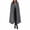 Gray, variant on Iyufng Mens Womens Velvet Hooded Mid-Length Cape Front Tie Cloak Cosplay Outfit for Halloween Carnival Photo Shoot