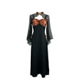 Enjoytime Plus Size Halloween Costumes for Women Long Sleeve Cute Witch