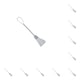 thumbnail image 2 of Reemplazo de Cepillo de Limpieza Cateissary 10Conjunto Cabeza Única, 2 of 6
