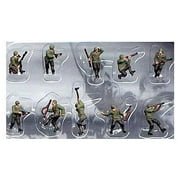 Pegasus 0852 WWII American Infantry 1/144 Scale Model Figures Painted