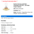 thumbnail image 2 of Daytime Running Light Bulb - Compatible with 2016 - 2019 Mini Cooper Clubman 2017 2018, 2 of 2