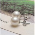 thumbnail image 5 of Pendientes de perlas de plata 925 (7-8 mm), 5 of 5