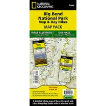 National Geographic Trails Illustrated M Big Bend Day Hikes and National Park Map [Map Pack Bundle], (Paperback)