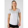 thumbnail image 2 of OTECKA Femmes Supima Coton Col Rond T-Shirt Classique-Fit Col Rond avec Évacuation de l'Humidité -3 Packs, 2 of 4