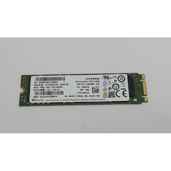 Pre-Owned SK Hynix SC311 HFS128G39TNF-N2A0A 128 GB M.2 80mm Solid State Drive (Good)