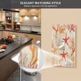 thumbnail image 5 of Yayeee Blank Wall Plate Cover 1-Gang 4.5"x2.7" Home Unused Decorative Outlet, Orange Starfish, 5 of 7