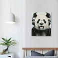 thumbnail image 4 of Awypu  Playroom Wall Decor Funny Colorful Animal Panda Wall Decor Canvas Wall Posters And Art Picture Print Modern Family Bedroom Decor Posters, 4 of 5
