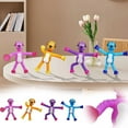 thumbnail image 2 of Dog Stretch Tube Toy Puzzle Interactive Extendable Glow In Dark Novelty Stress Suction Cup Pet, 2 of 4