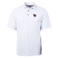 thumbnail image 2 of Men's Cutter & Buck White Buffalo Bisons Virtue Eco Pique Tile Print Recycled Polo, 2 of 3