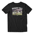 thumbnail image 2 of Disney Mickey Mouse Men's Howdy Yall Fence Post Photo Groupshot T-Shirt (Black, S-XXXL), 2 of 4