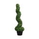 thumbnail image 2 of Boj artificial, plantas artificiales, topiario espiral decorativo realista 80 cm, 2 of 9