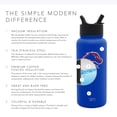thumbnail image 3 of Simple Modern Boise State Broncos 32 Oz. Summit Water Bottle with Straw Lid - Men's Women's Gift University NCAA College Vacuum Insulated Stainless Steel Travel Flask, 3 of 5