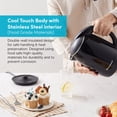thumbnail image 3 of Kettle Elite Gourmet EKT1821, 1,8 L, 1500 W, doble pared, color negro, 3 of 8