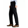 thumbnail image 4 of Nautica Mens Modern fit Dress Pants 36 / 32 Black Solid Stretch, 4 of 6