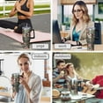 thumbnail image 7 of OBREWU Pioneer Flower Tumbler with Handle and Lid,40oz Pioneer Flower Double Wall Vacuum Insulated Tumbler,Pioneer Flower Cups Gift for Women and Men, 7 of 7