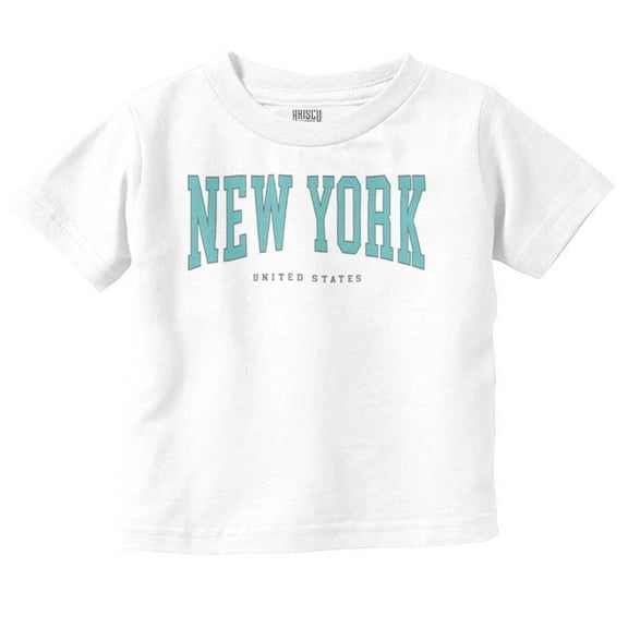 Varsity New York United States Toddler Boy Girl T Shirt Infant Toddler Brisco Brands 6M