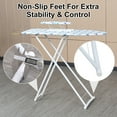 thumbnail image 5 of Thehsnt 42 Inch Full-Size Foldable Ironing Board with Heat-Resistant Cover - Space Saving Design for Home Use, 5 of 12
