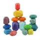thumbnail image 4 of Juguete rompecabezas Montessori de madera con piedras apilables y de equilibrio, artículos de arte creativos para construir Estilo A, 4 of 9